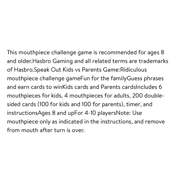 Speak Out Kids vs Parents Game - Picture 14 of 15